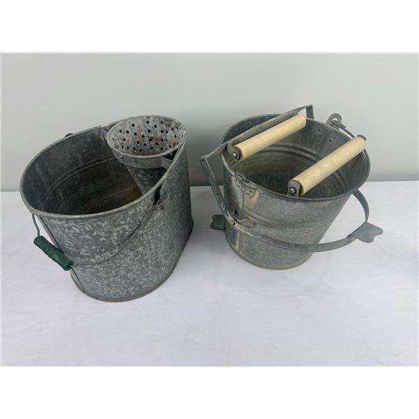 Galvanized Pails