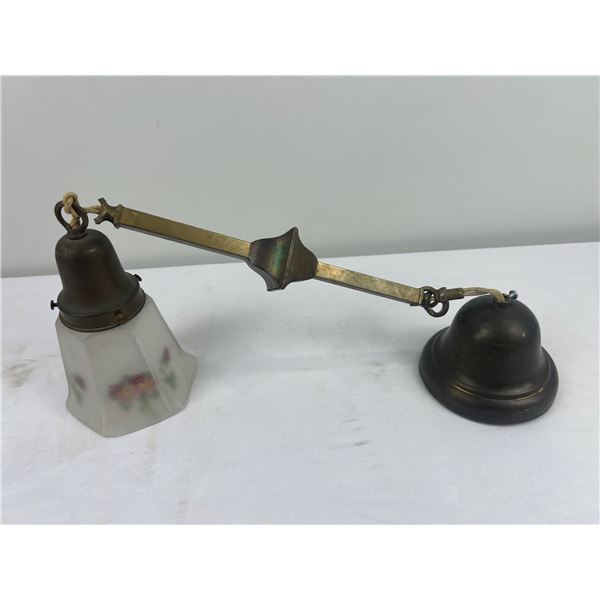 Floral Hanging Light Fixture