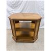 Image 1 : Three Tier Wooden Side Table