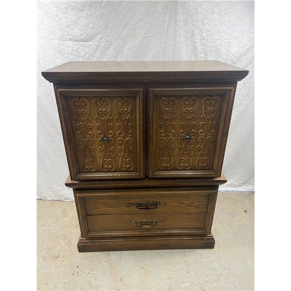 Spanish Oak Chest with Doors