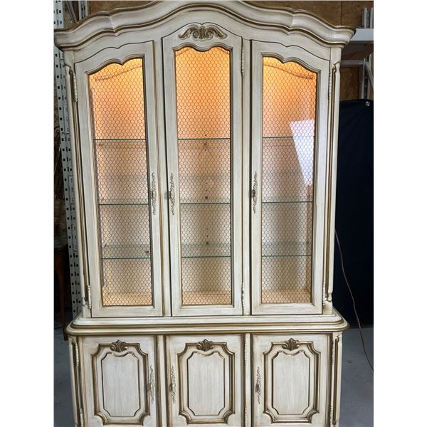 Two Piece Drexel China Cabinet