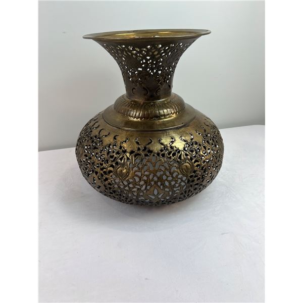 Vintage Moroccan Style Hanging Metal Shade