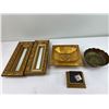 Image 1 : Gold Coloured Home Decor Lot