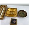 Image 3 : Gold Coloured Home Decor Lot