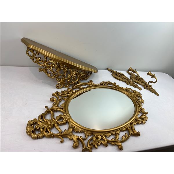 Gold colour home decor lot