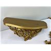 Image 3 : Gold colour home decor lot