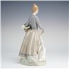 Image 2 : Lladro Porcelain Figurine Pacing The Ducks 1306