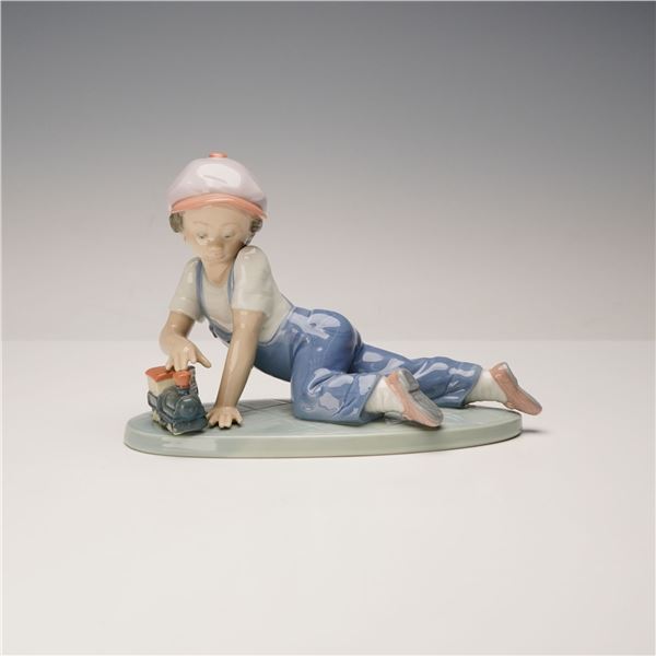 Lladro Porcelain Figurine, All Aboard 1007619