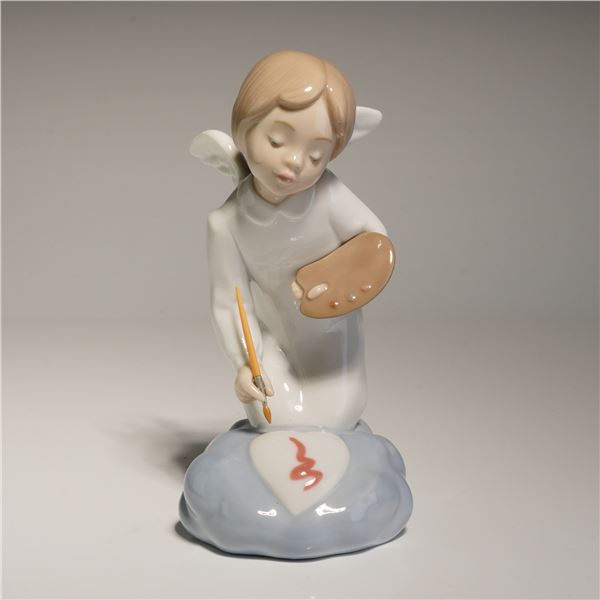 Nao by Lladro Figurine It's For You Angel Painting