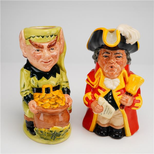2pc Limited Edition Royal Doulton Toby Jugs