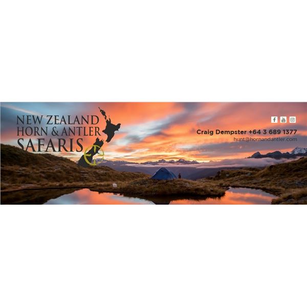 New Zealand, 4 Day / 5 Night, 1-4 hunters, Red Stag, Arapawa Ram and South Pacific Goat Hunt