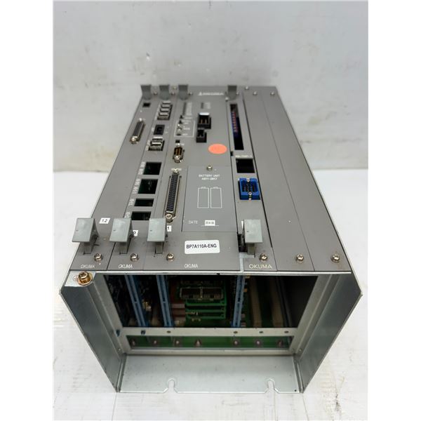 OKUMA #BP7A110A-ENG Rack w/ Boards