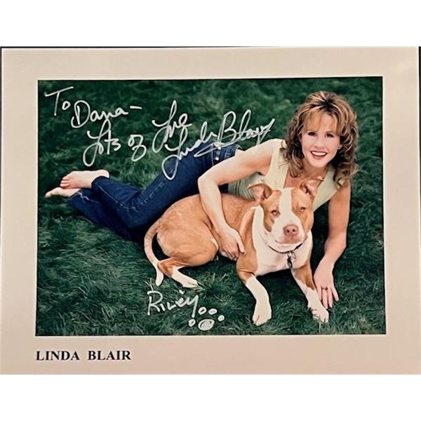 The Exorcist Linda Blair signed photo