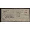 Image 1 : Arch Oboler signed check