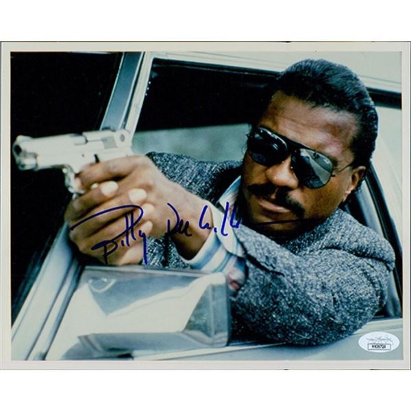 Billy Dee Williams Deadly Illusion signed photo. JSA Authenticated