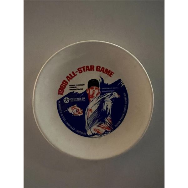 1969 All-Star Game porcelain plate