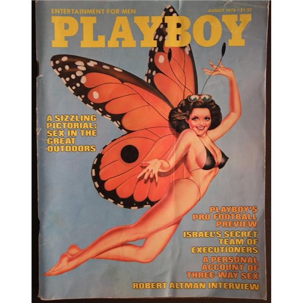 Playboy Magazine August 1976 Issue