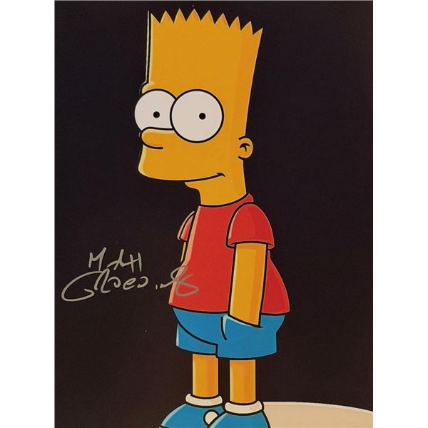 The Simpsons Matt Groening signed photo