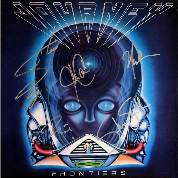 Journey signed Frontiers album