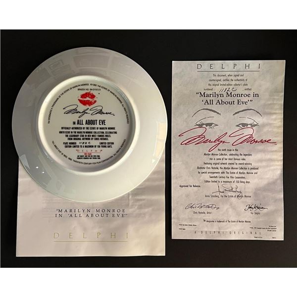 1990 Delphi limited edition Marilyn Monroe Collectable Dish