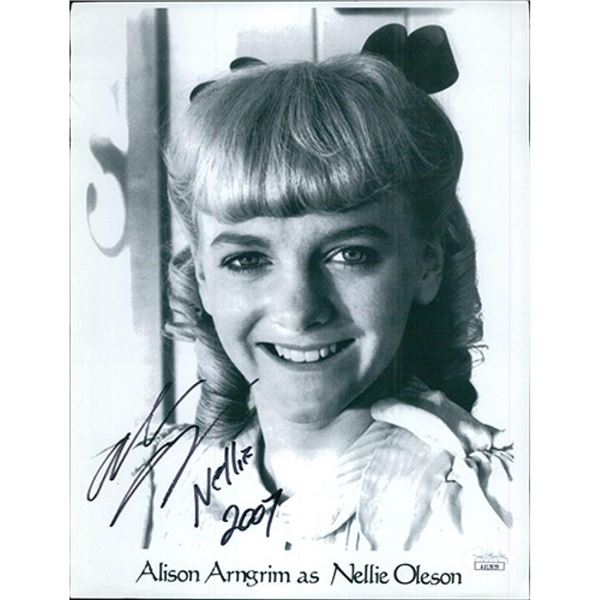 Little House on the Prairie Alison Arngrim signed photo. JSA Authenticated