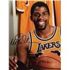 Image 1 : LA Lakers Magic Johnson signed photo