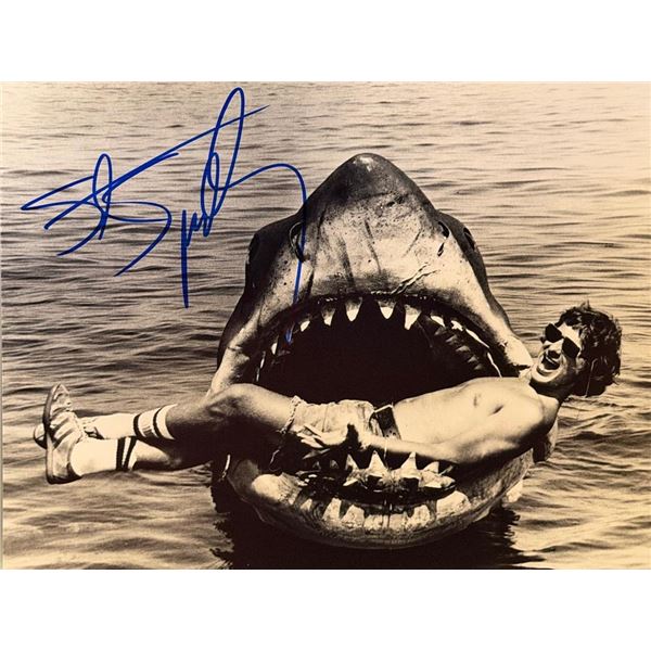 Jaws Steven Spielberg signed photo