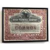 Image 1 : Framed Bush Terminal Company Stock Certificate
