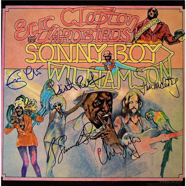 The Yardbirds signed Sonny Boy Williamson & the Yardbirds album