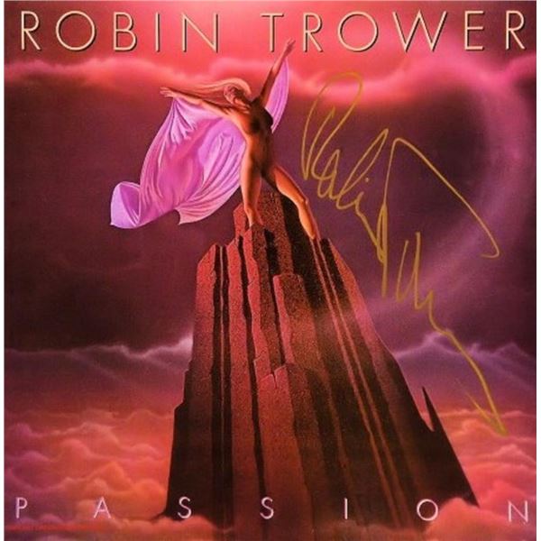 Robin Trower Passion signed album