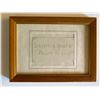 Image 1 : Author Helen Keller signed note in custom frame