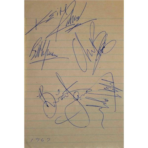 The Rolling Stones signature slip