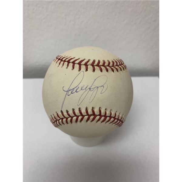 Luis Sojo signed baseball