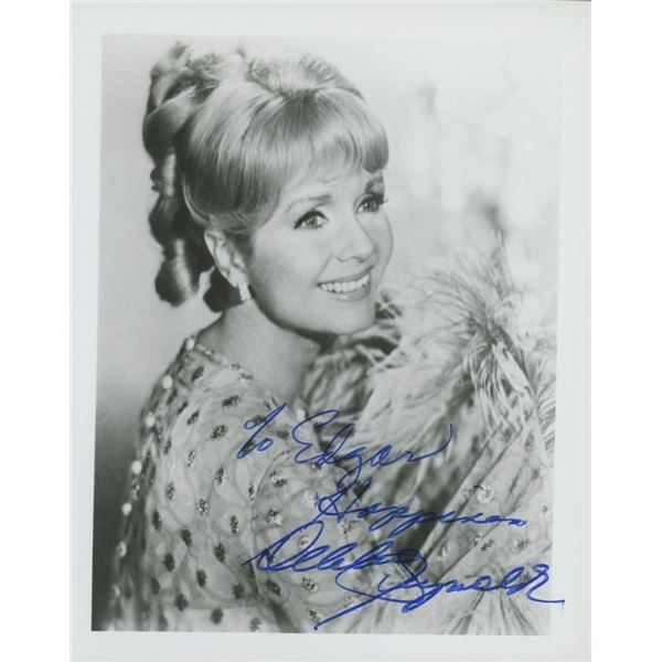 Singin In The Rain Debbie Reynolds signed photo.