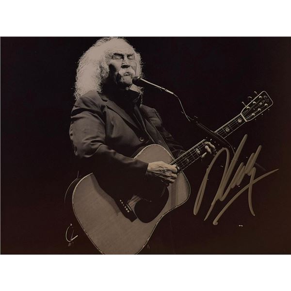 David Crosby signed photo