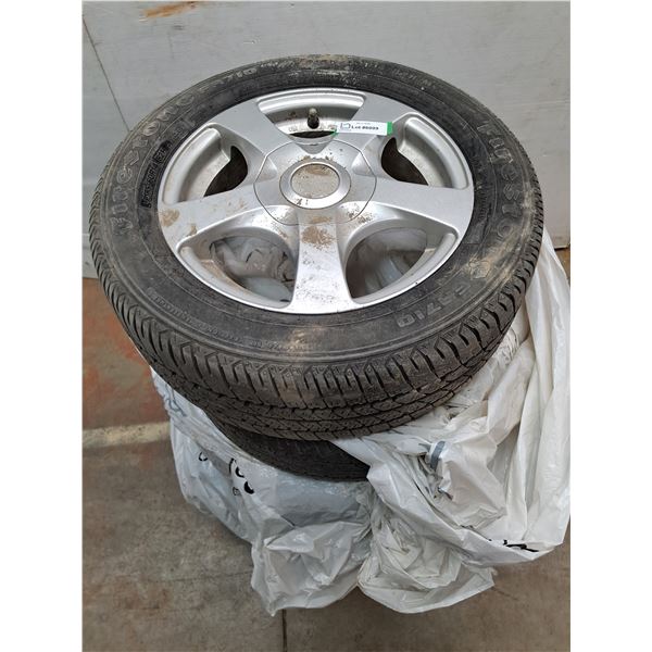 * Set of 4 Firestone Tires w/Rims - Cannot Ship