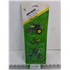 Image 1 : 1:64 John Deere 3-Piece Tractor and Implement Set (NIB)