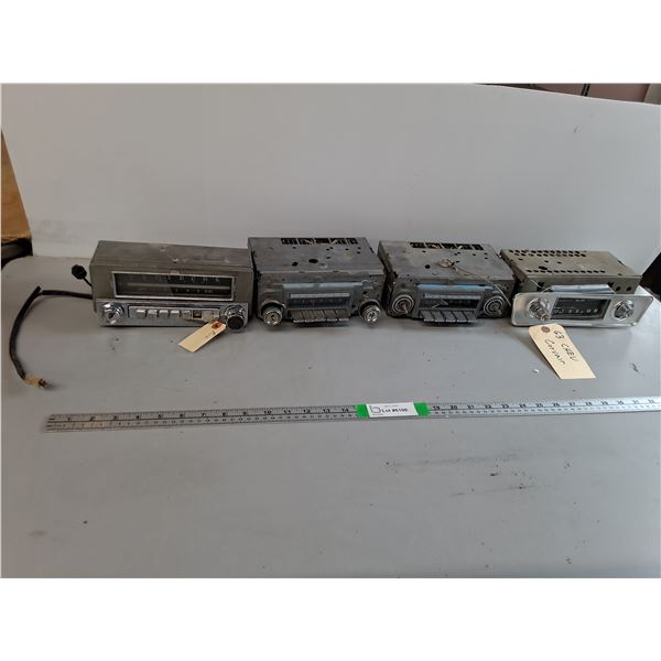 Vintage Ford & Chevy Radios ( as is, cannot ship)