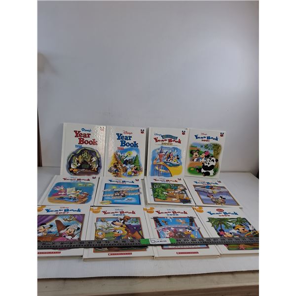 (12) Disney Year Books 1998-2009