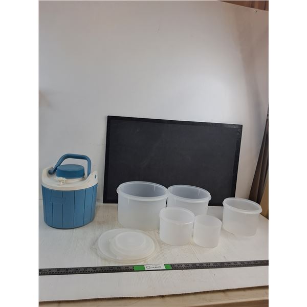 Water Cooler Jug, Tupperware Containers with Lids