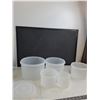 Image 3 : Water Cooler Jug, Tupperware Containers with Lids