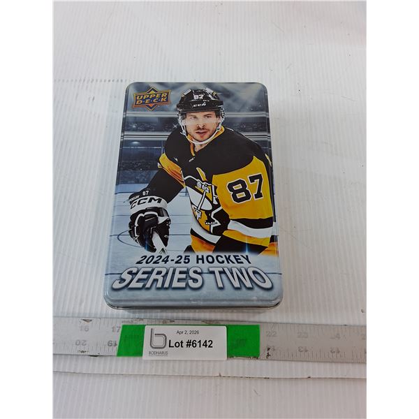 Upper Deck 2024-25 Hockey Tin & Assorted NHL Cards- Patrick Kane, Zachary L'heureux, Trevor Zegras,