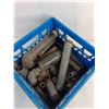 Image 2 : Milk Crate of Assorted Metal Pipe Pieces - Cannot Ship
