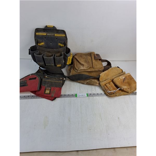 (4) Assorted Tool Belts
