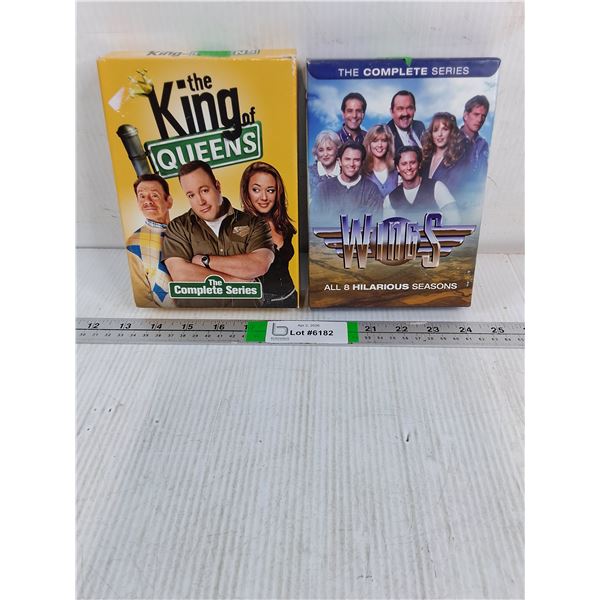 Complete DVd Sets of the King of Queens and Wings