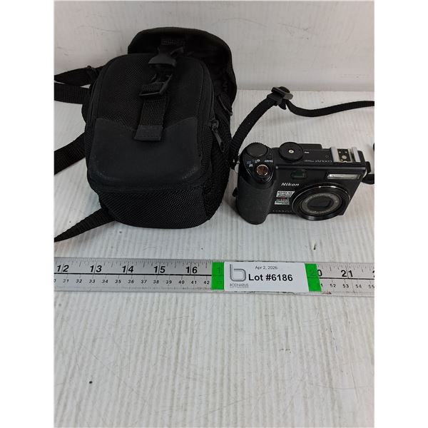 Nikon Coolpix P5100 Digital Camera with Case-untested-as is