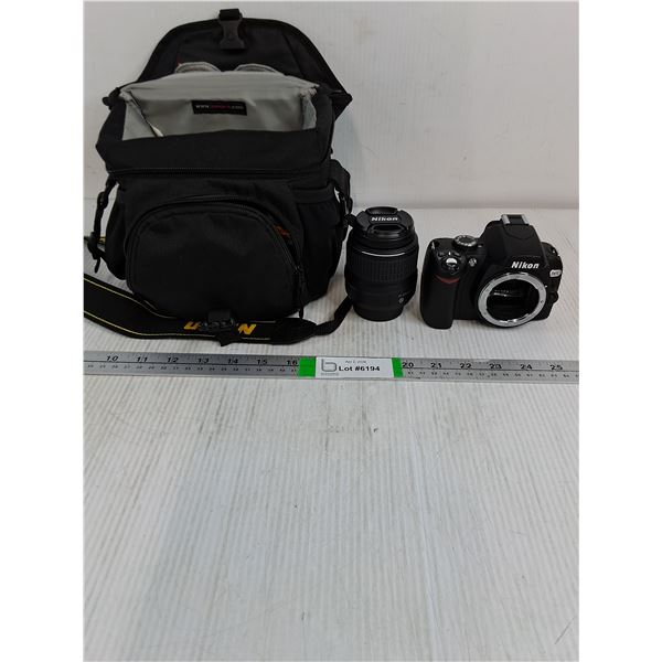 Nikon D60/DSLLR Camera-untested-as is