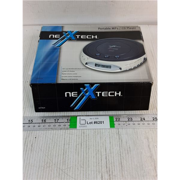 Nexxtech Portable MP3/CD Player-appears unused