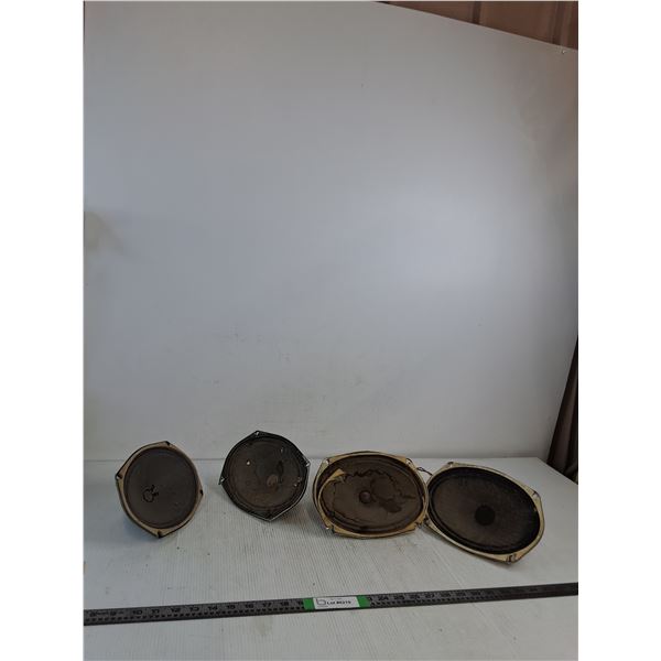 Vintage Radio Speakers ( for parts, cannot ship, as is)