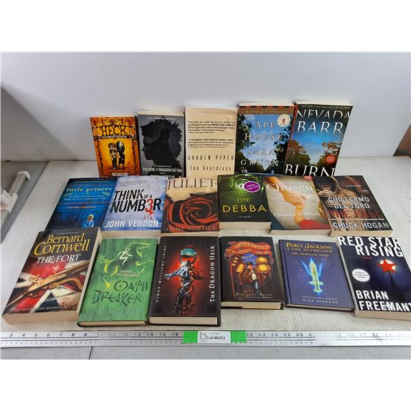 Assorted Books - Brian Freemantle, Nevada Barr, John Verdon, Misc
